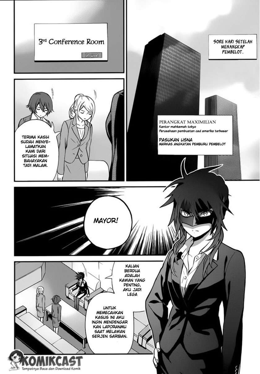 Mahouka Koukou no Rettousei – Raihousha-hen Chapter 6 Gambar 3