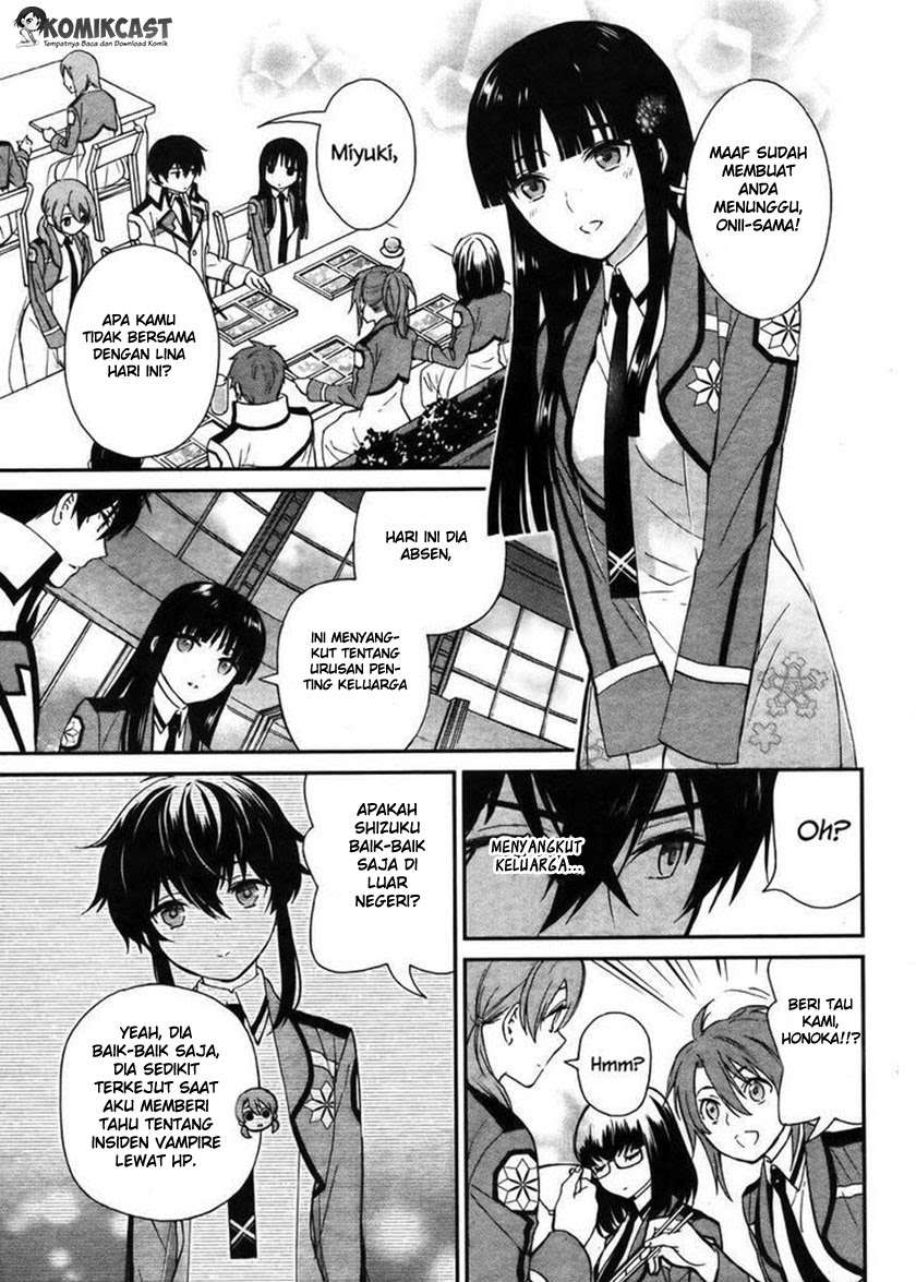 Mahouka Koukou no Rettousei – Raihousha-hen Chapter 4 Gambar 12