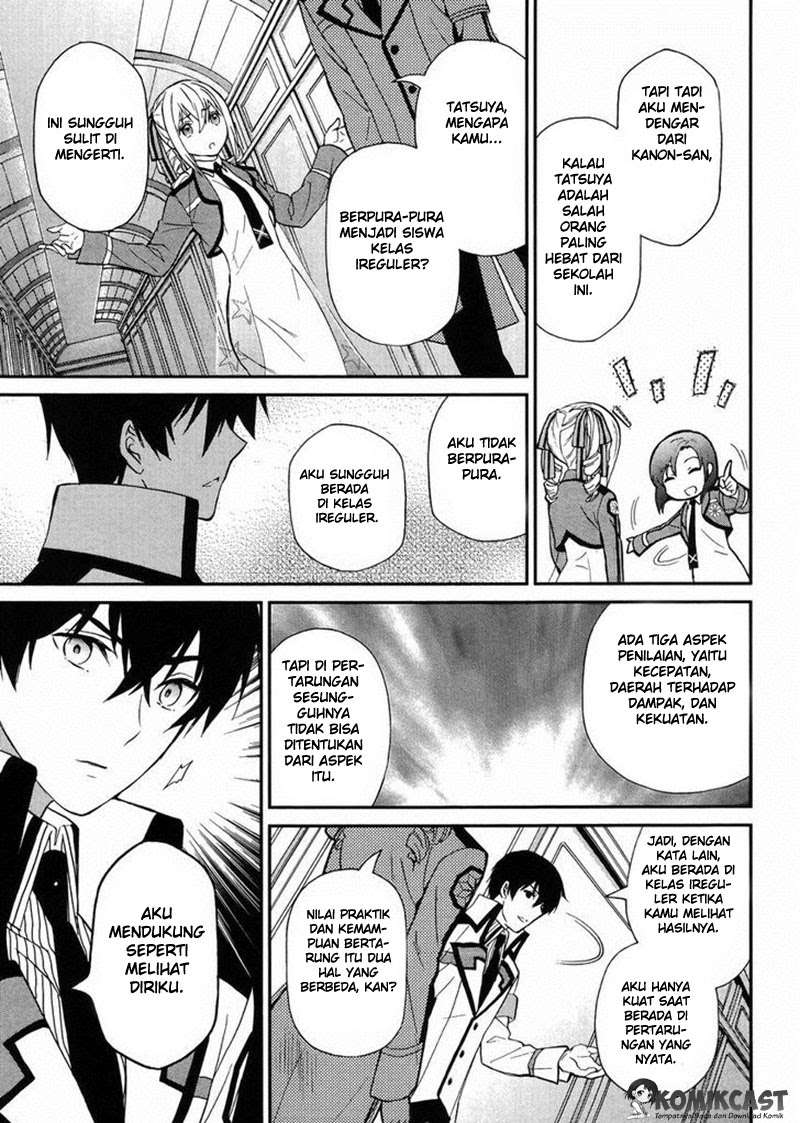 Mahouka Koukou no Rettousei – Raihousha-hen Chapter 3 Gambar 12
