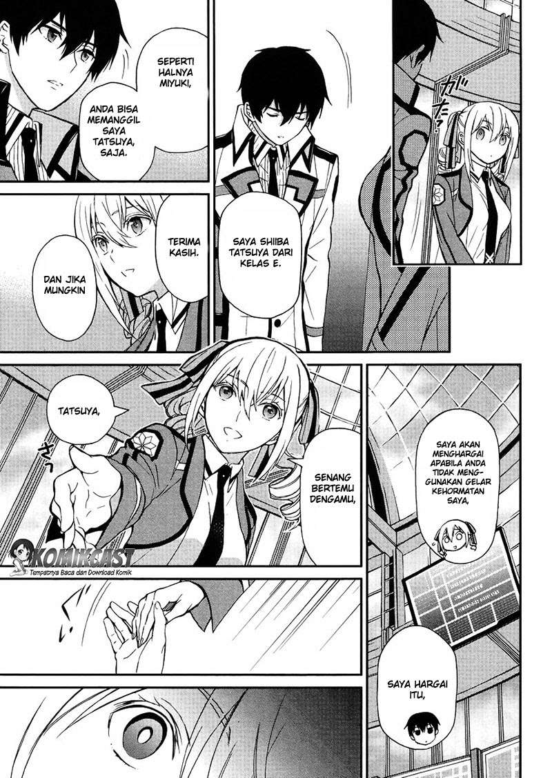 Mahouka Koukou no Rettousei – Raihousha-hen Chapter 2 Gambar 14