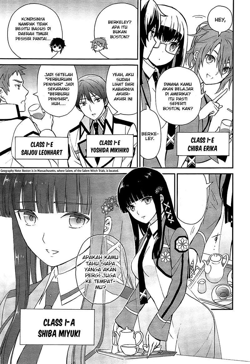 Mahouka Koukou no Rettousei – Raihousha-hen Chapter 1 Gambar 8