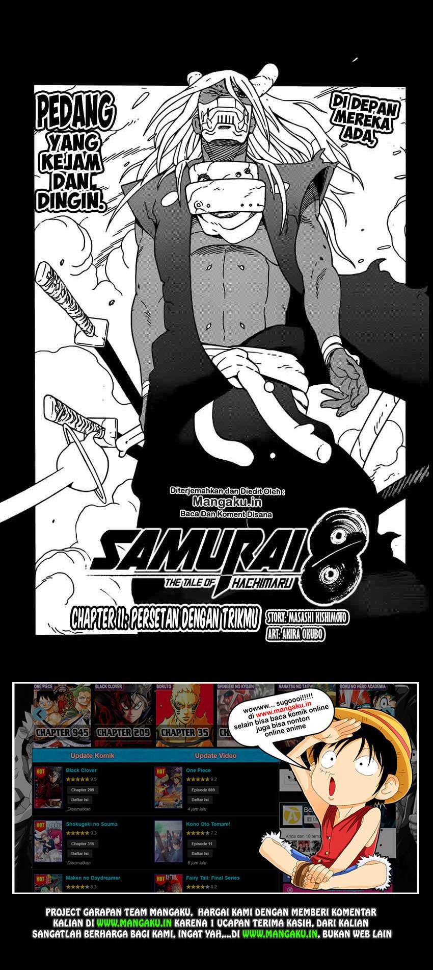 Baca Samurai 8: Tales of Hachimaru Chapter 11 Gambar 2
