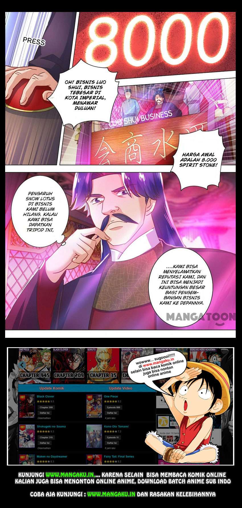 Baca Spirit Sword Sovereign Chapter 204 Gambar 2