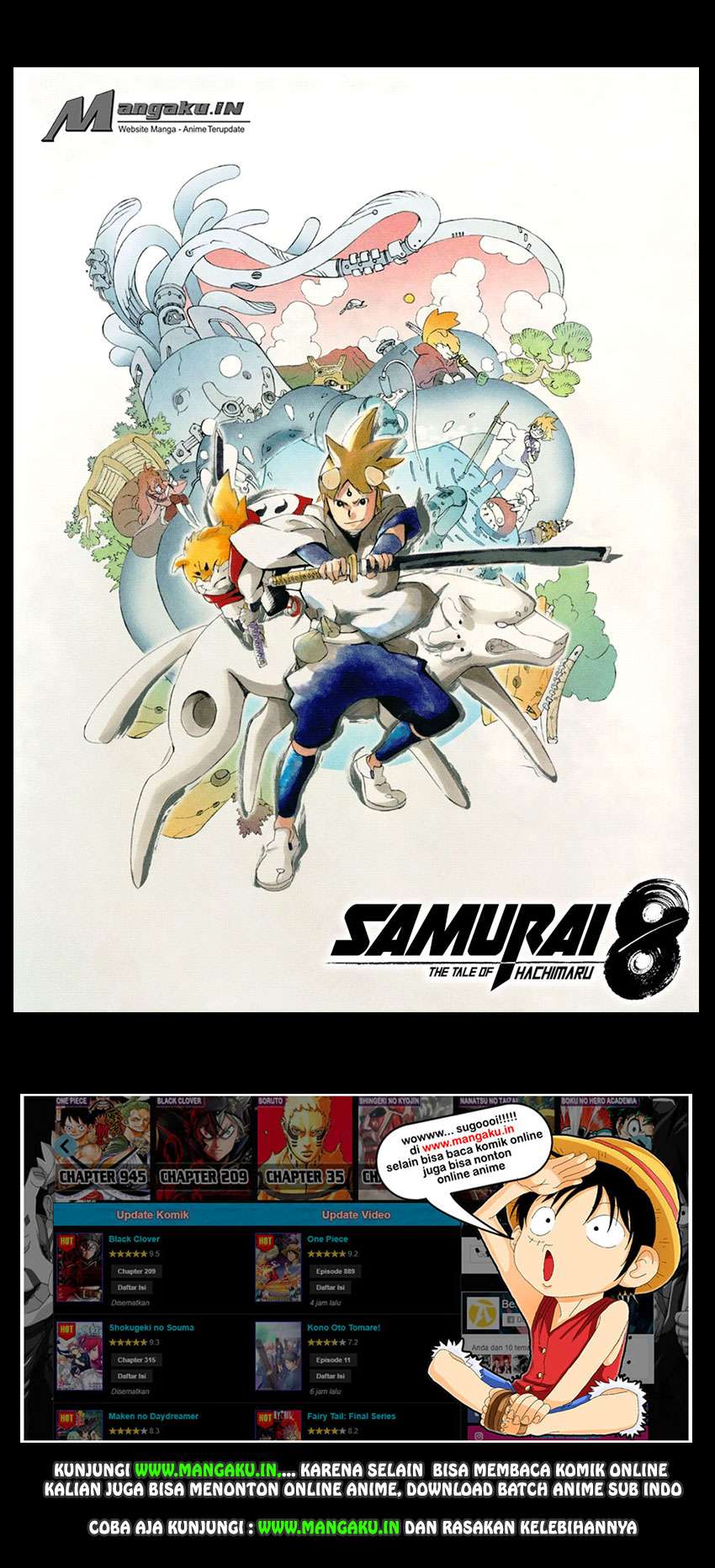 Baca Samurai 8: Tales of Hachimaru Chapter 13 Gambar 2