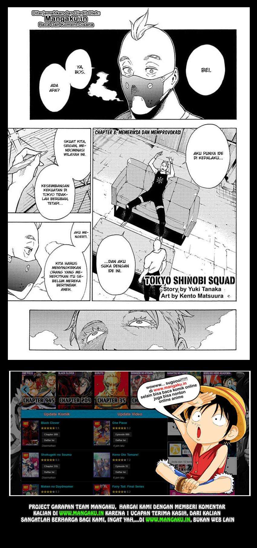 Baca  Tokyo Shinobi Squad Chapter 8 Gambar 2