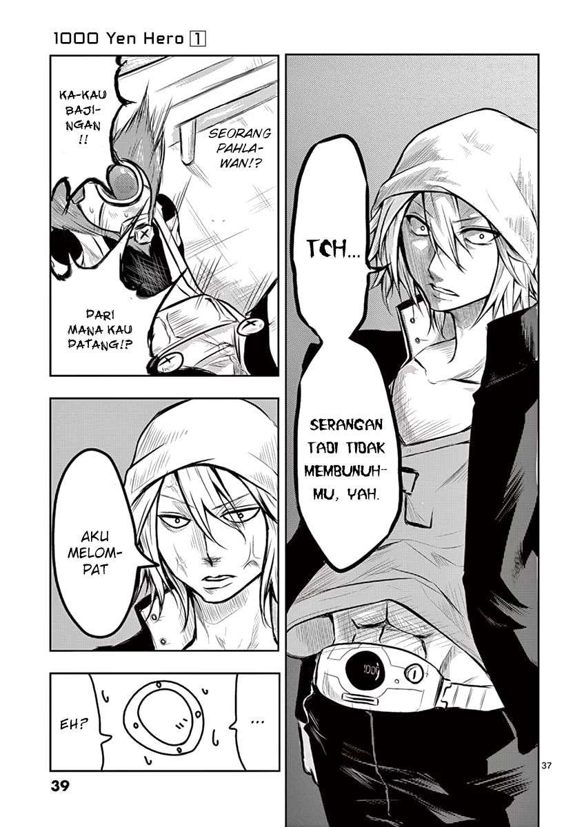1000 Yen Hero Chapter 1 Gambar 39