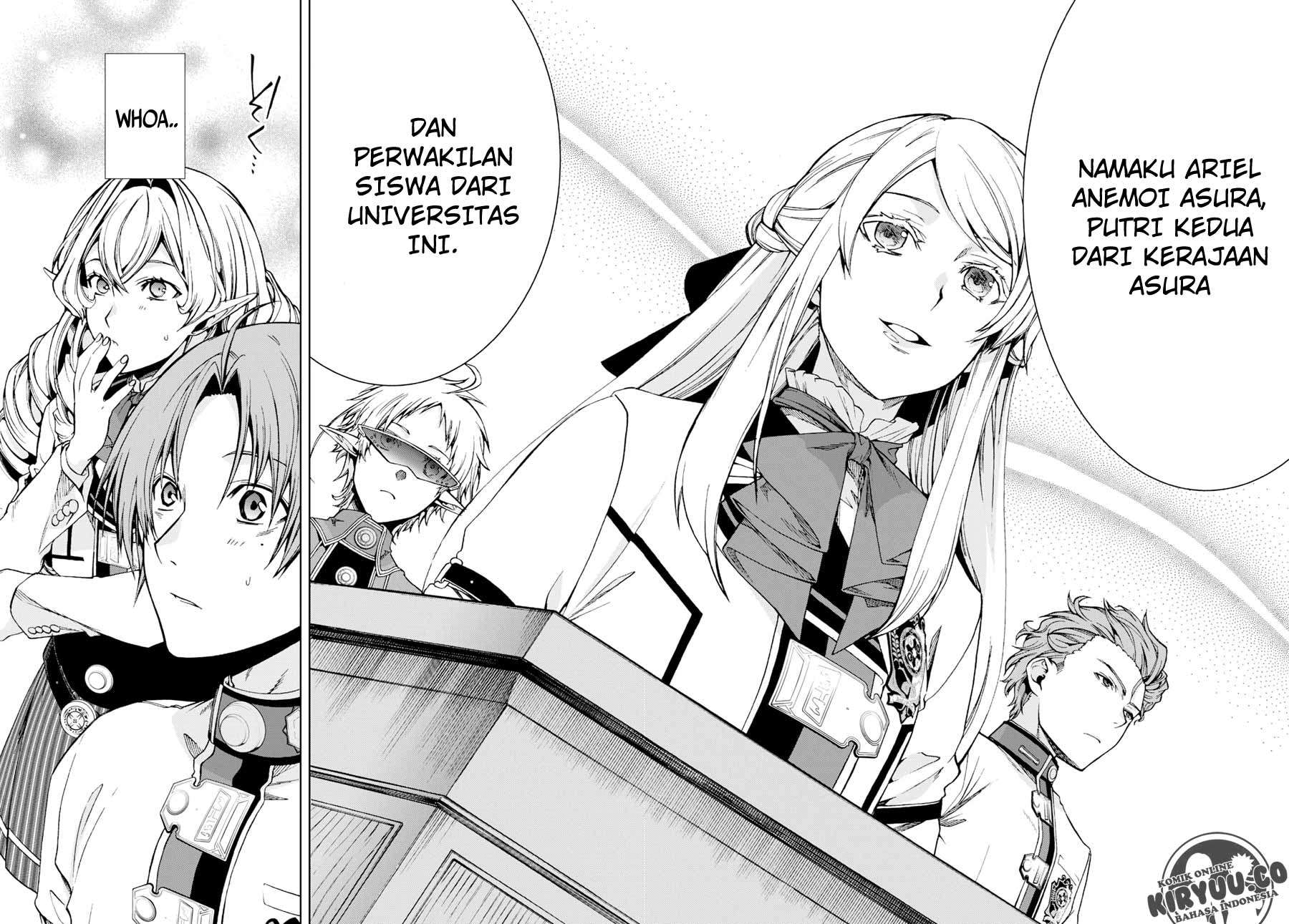 Mushoku Tensei: Isekai Ittara Honki Dasu Chapter 54 Gambar 33