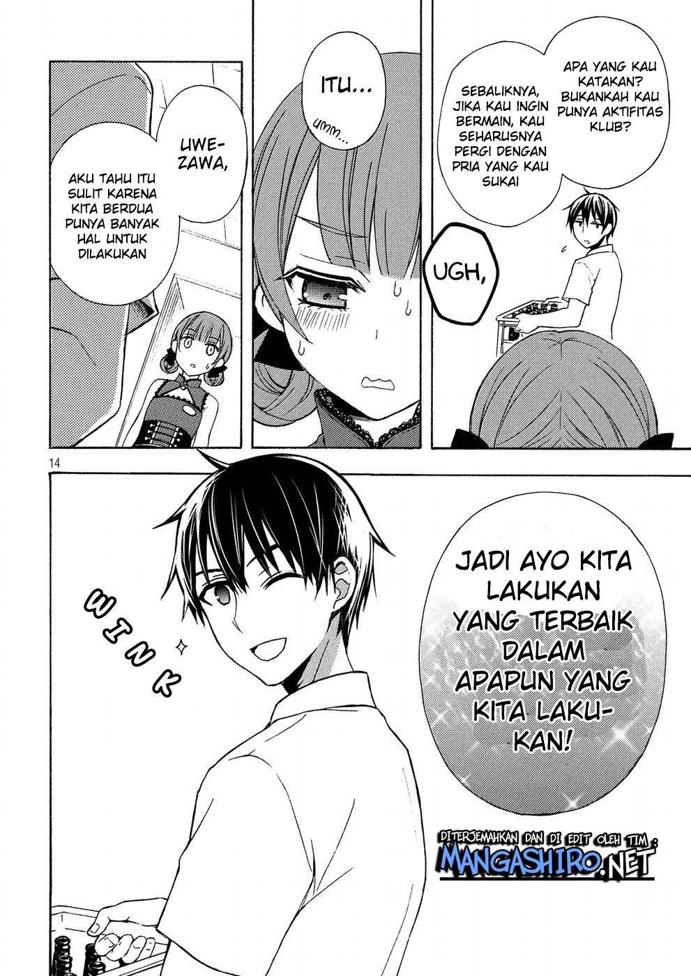 Watari-kun no xx ga Houkai Sunzen Chapter 37 Gambar 16