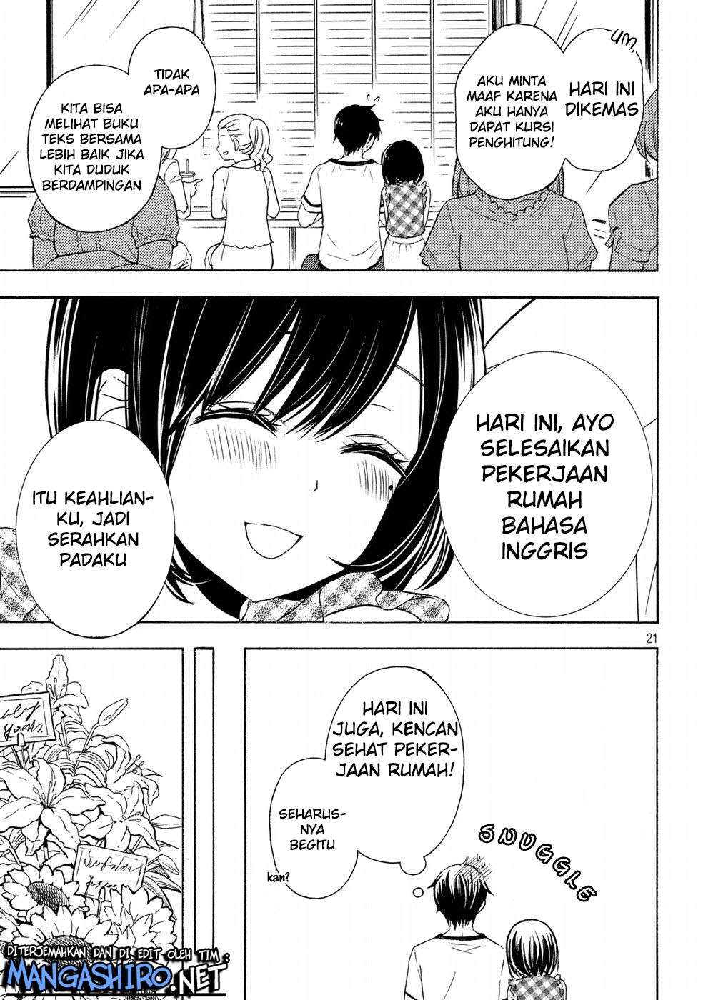 Watari-kun no xx ga Houkai Sunzen Chapter 37 Gambar 23