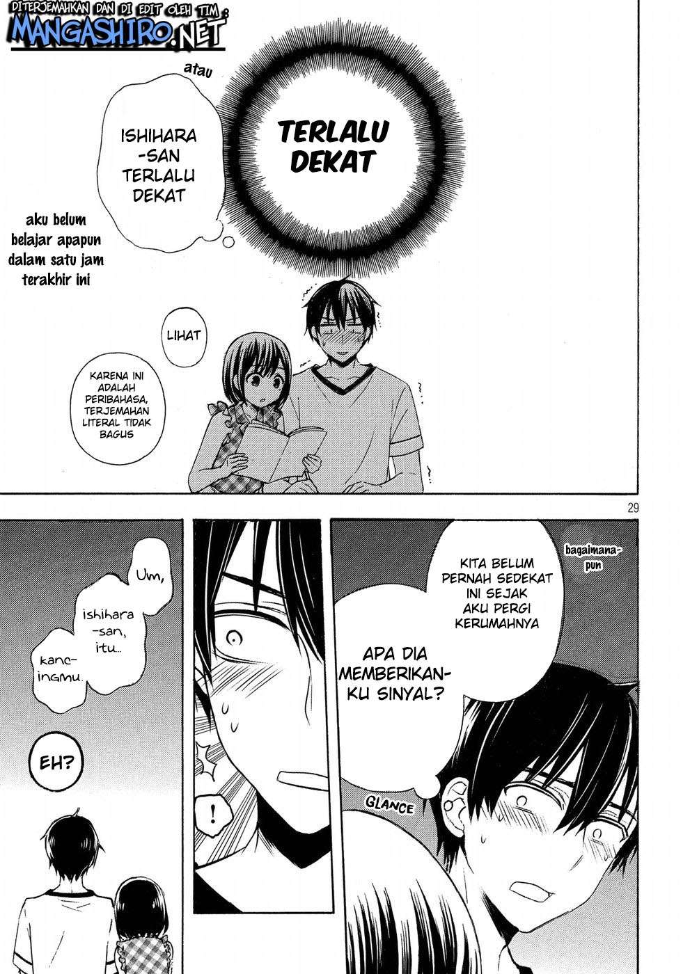 Watari-kun no xx ga Houkai Sunzen Chapter 37 Gambar 31
