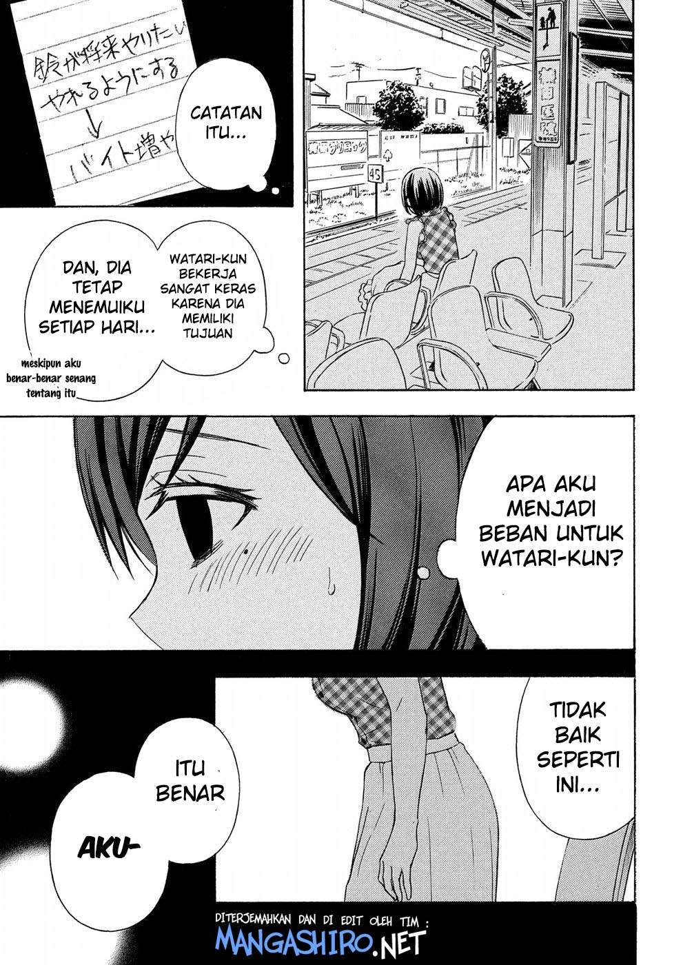 Watari-kun no xx ga Houkai Sunzen Chapter 37 Gambar 37