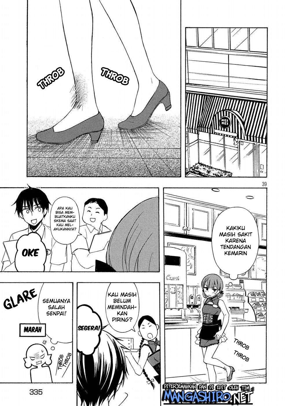 Watari-kun no xx ga Houkai Sunzen Chapter 37 Gambar 40