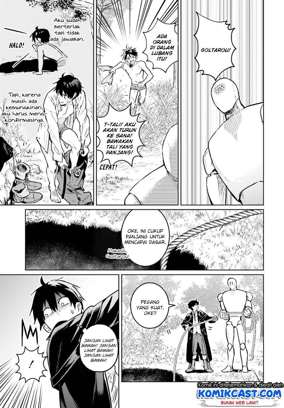 The Sorcerer King of Destruction and the Golem of the Barbarian Queen Chapter 3 Gambar 14