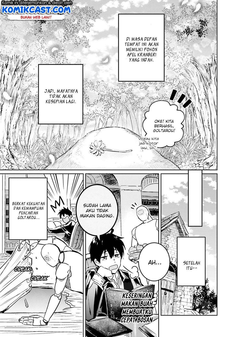 The Sorcerer King of Destruction and the Golem of the Barbarian Queen Chapter 3 Gambar 24