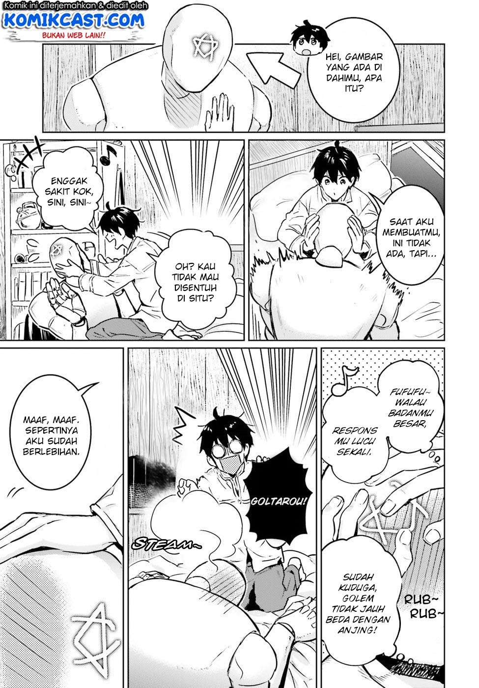 The Sorcerer King of Destruction and the Golem of the Barbarian Queen Chapter 3 Gambar 8