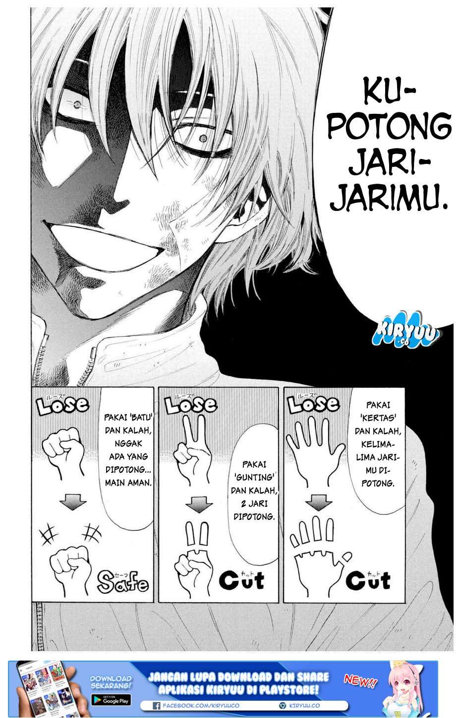 Tomodachi Game Chapter 24 Gambar 38