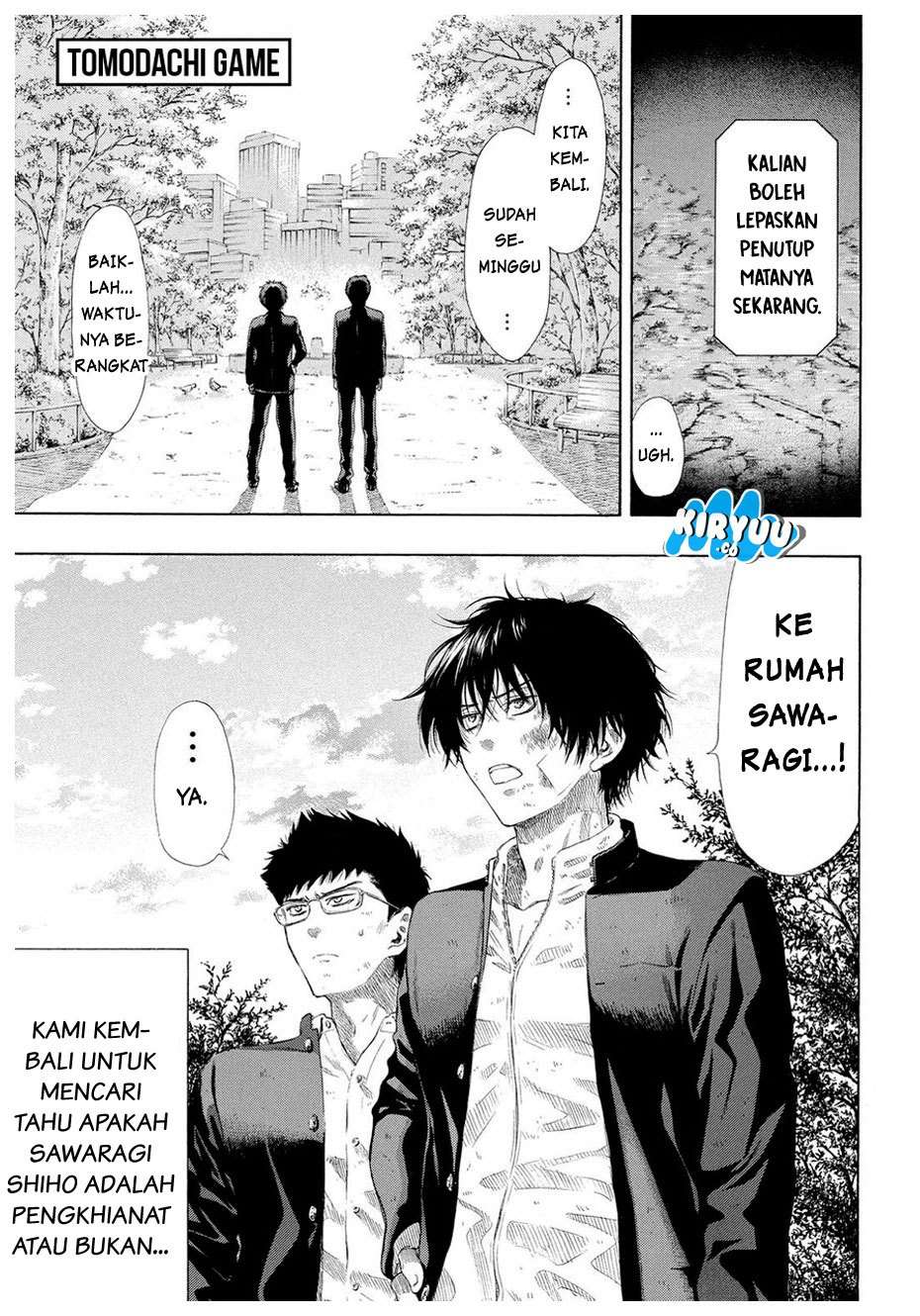 Tomodachi Game Chapter 21 Gambar 3