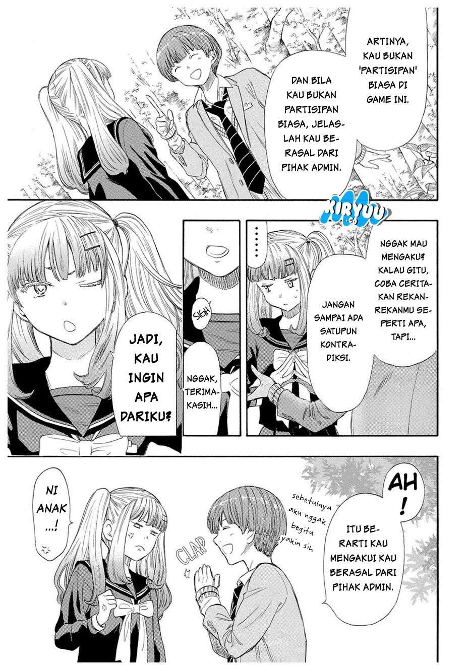 Tomodachi Game Chapter 19 Gambar 20