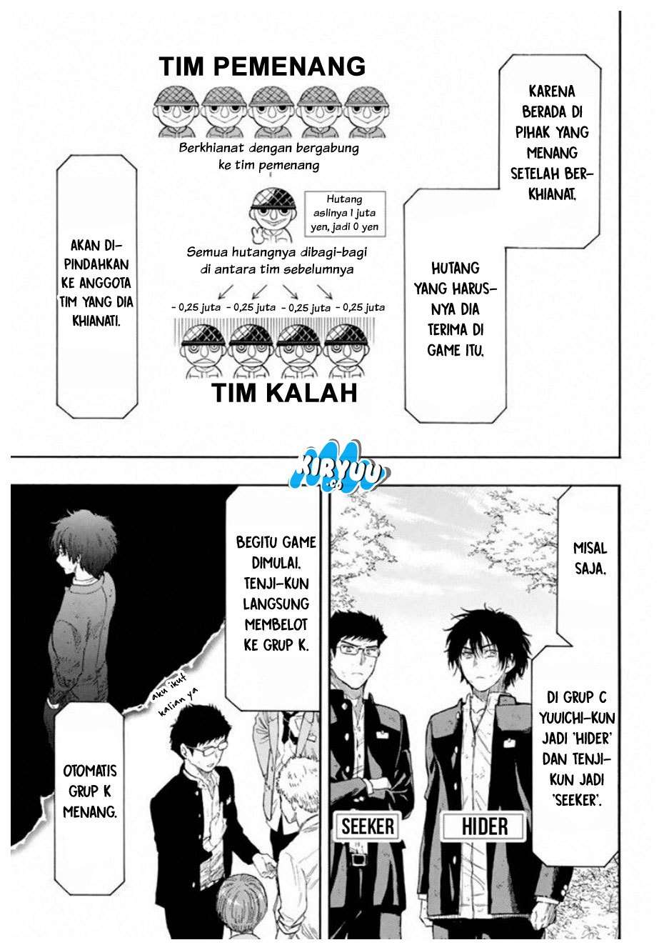 Tomodachi Game Chapter 14 Gambar 17
