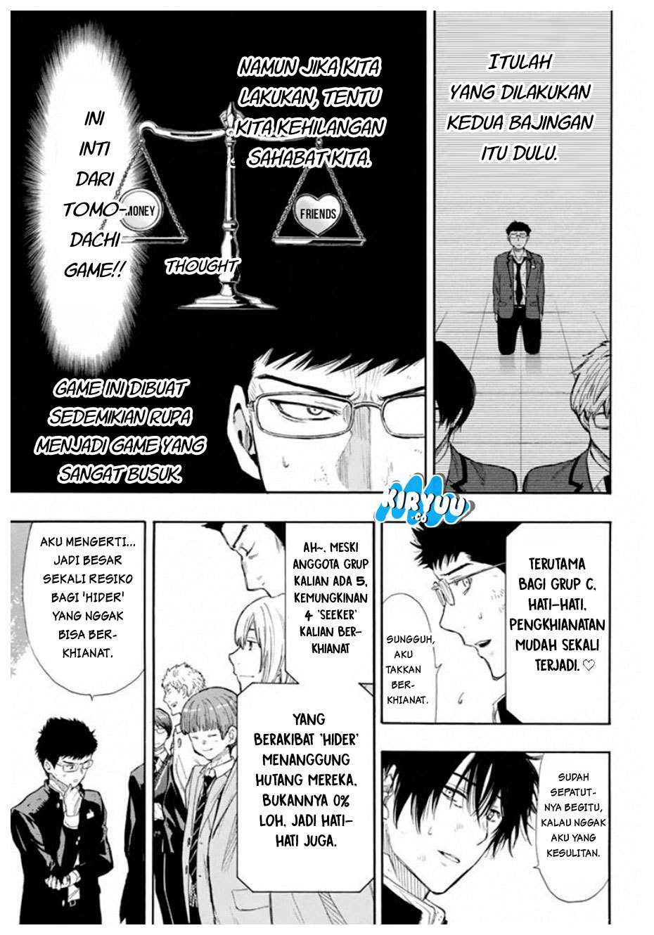 Tomodachi Game Chapter 14 Gambar 19