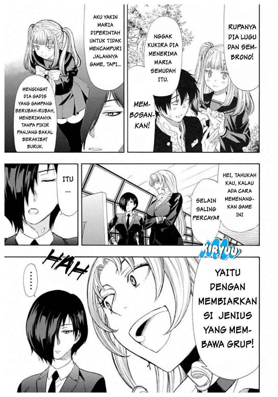 Tomodachi Game Chapter 14 Gambar 27