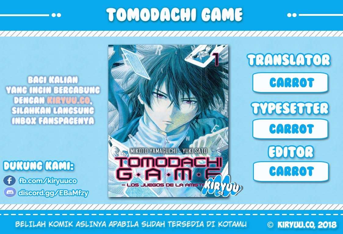 Baca Komik Tomodachi Game Chapter 12 Gambar 1