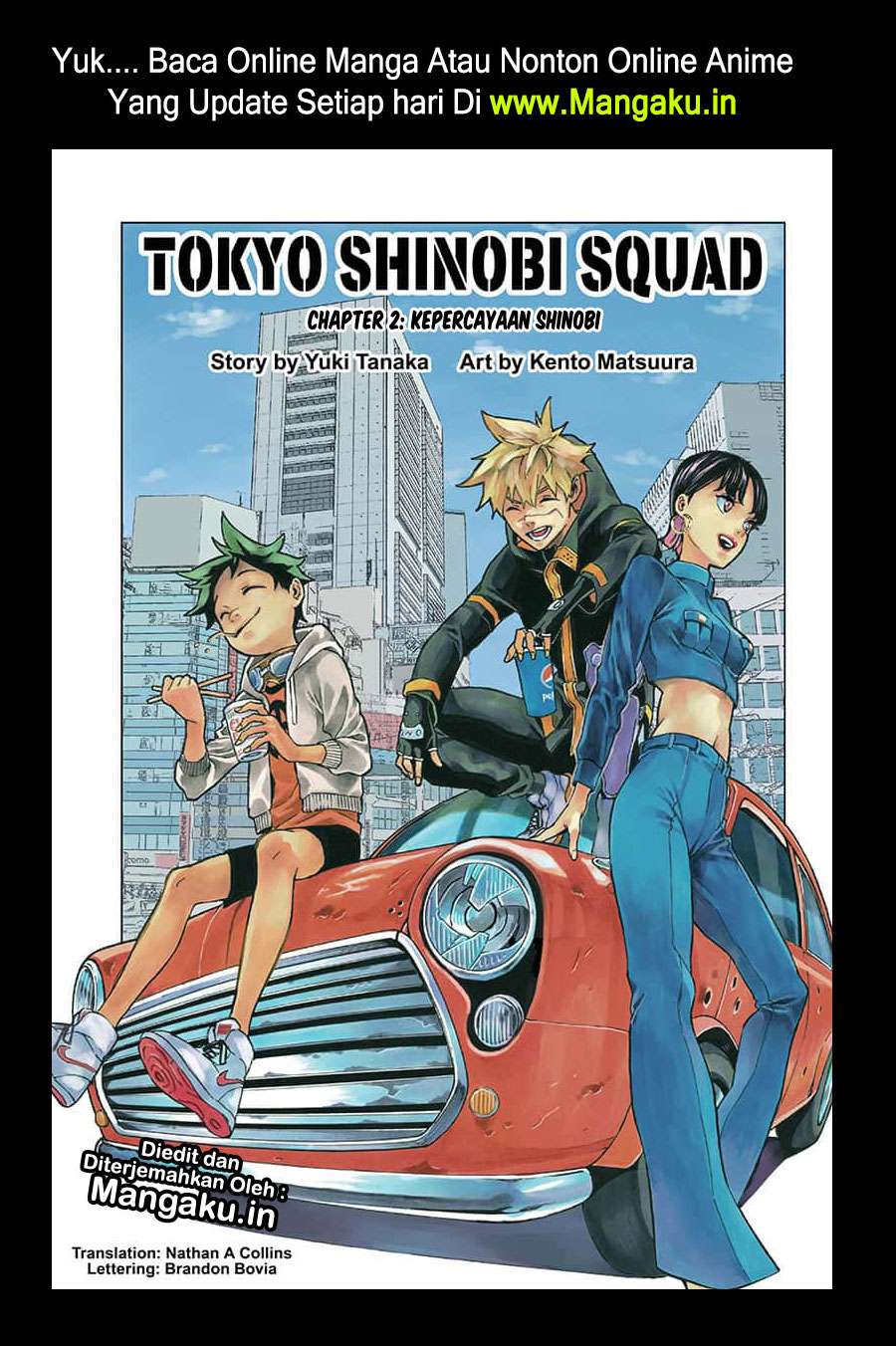 Baca Tokyo Shinobi Squad Chapter 2 Gambar 2
