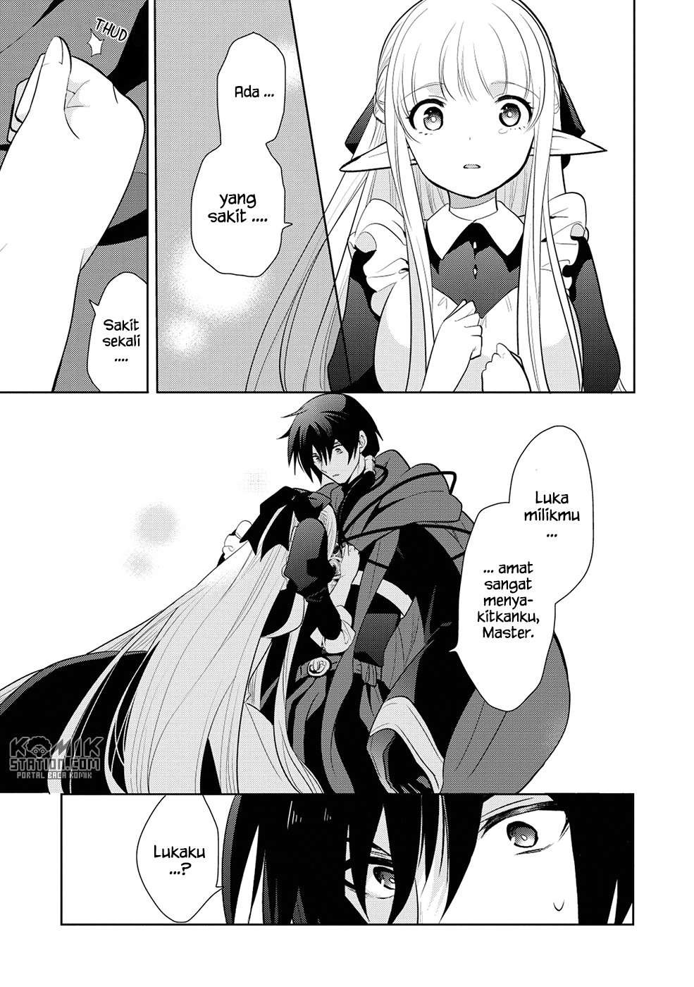 Maou no Ore ga Dorei Elf wo Yome ni Shitanda ga, Dou Medereba Ii? Chapter 12 Gambar 9