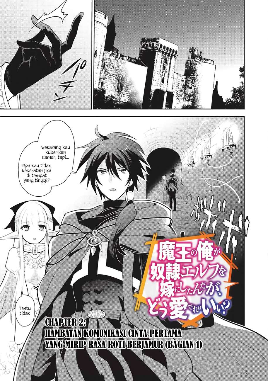 Baca  Maou no Ore ga Dorei Elf wo Yome ni Shitanda ga, Dou Medereba Ii? Chapter 2 Gambar 2