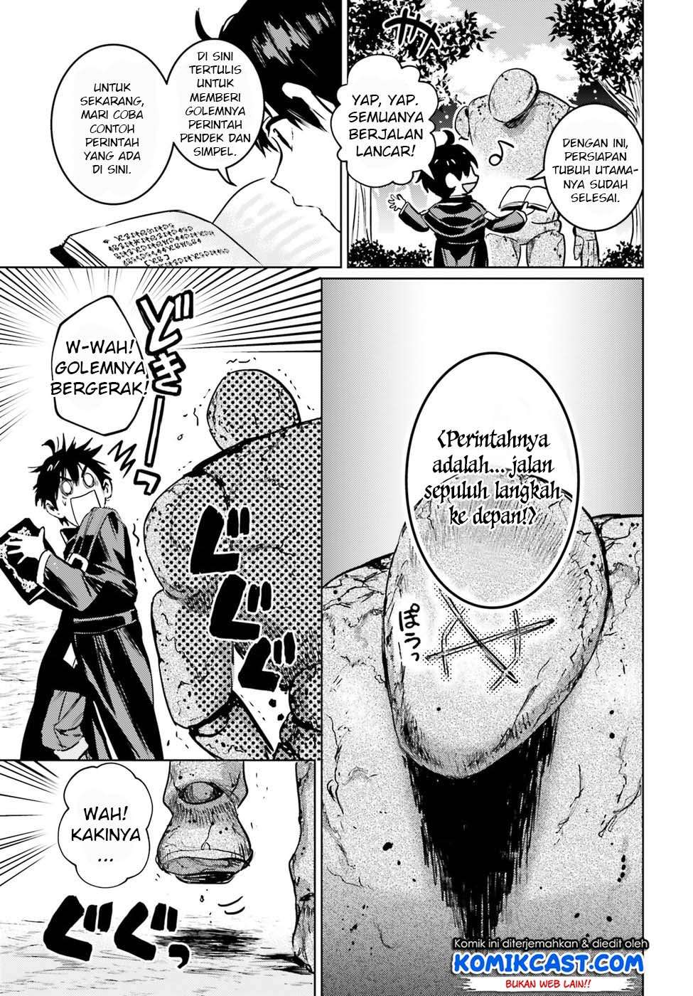 The Sorcerer King of Destruction and the Golem of the Barbarian Queen Chapter 2 Gambar 15