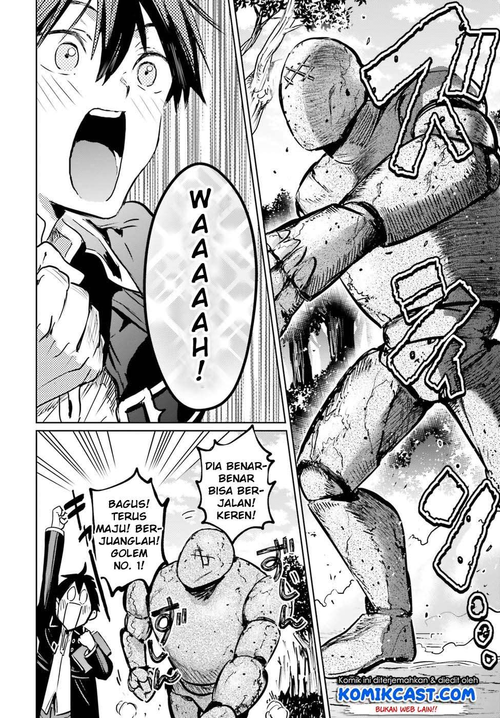 The Sorcerer King of Destruction and the Golem of the Barbarian Queen Chapter 2 Gambar 16