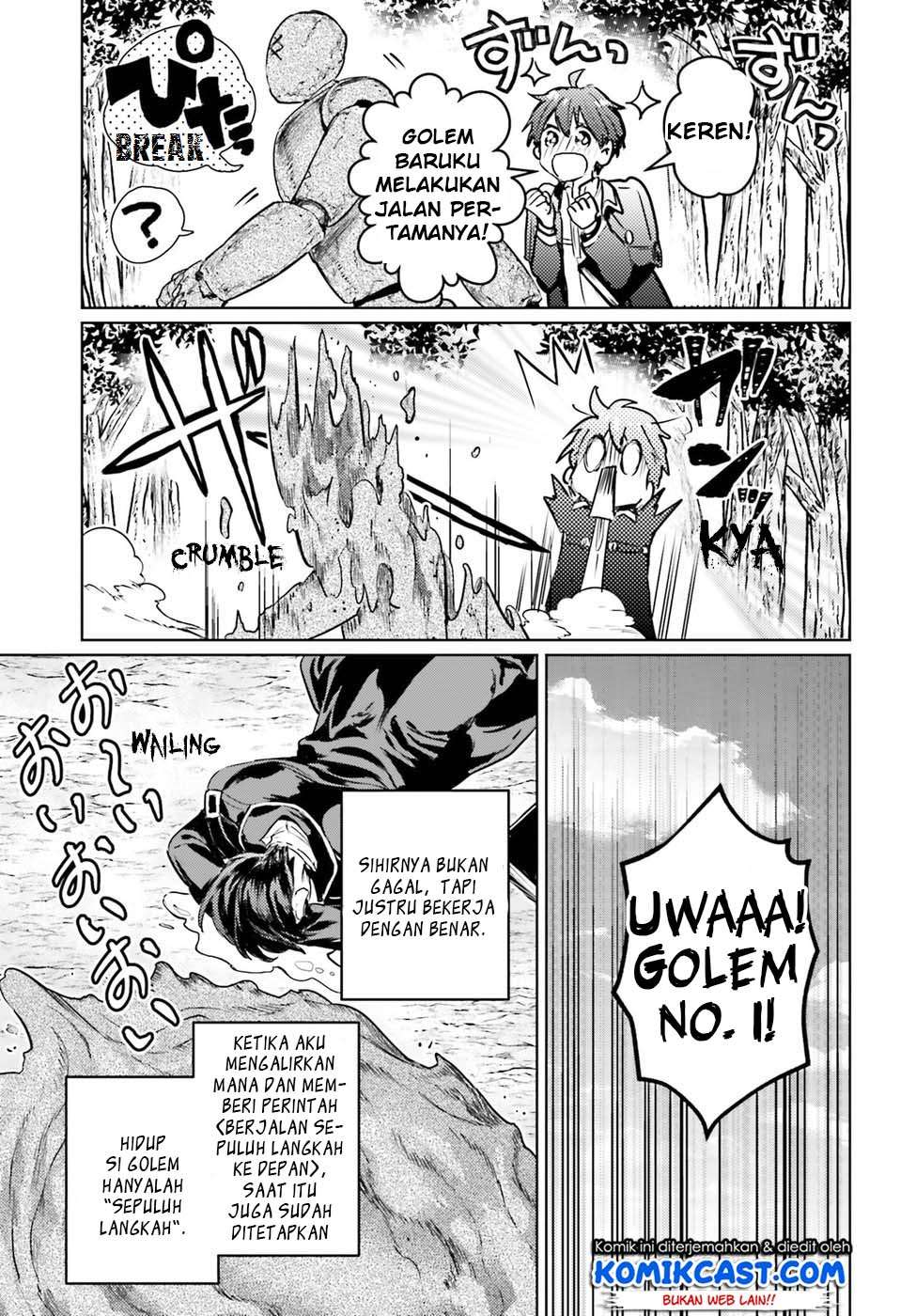 The Sorcerer King of Destruction and the Golem of the Barbarian Queen Chapter 2 Gambar 17