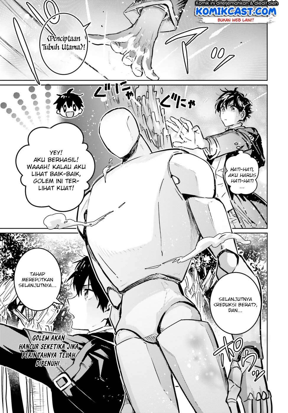 The Sorcerer King of Destruction and the Golem of the Barbarian Queen Chapter 2 Gambar 23