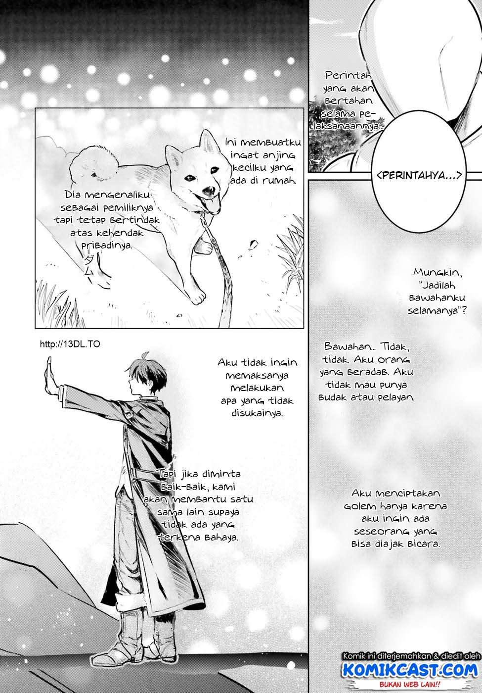 The Sorcerer King of Destruction and the Golem of the Barbarian Queen Chapter 2 Gambar 24