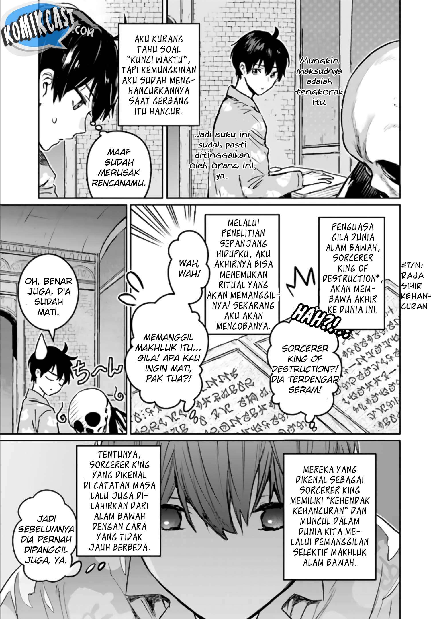 The Sorcerer King of Destruction and the Golem of the Barbarian Queen Chapter 1 Gambar 25