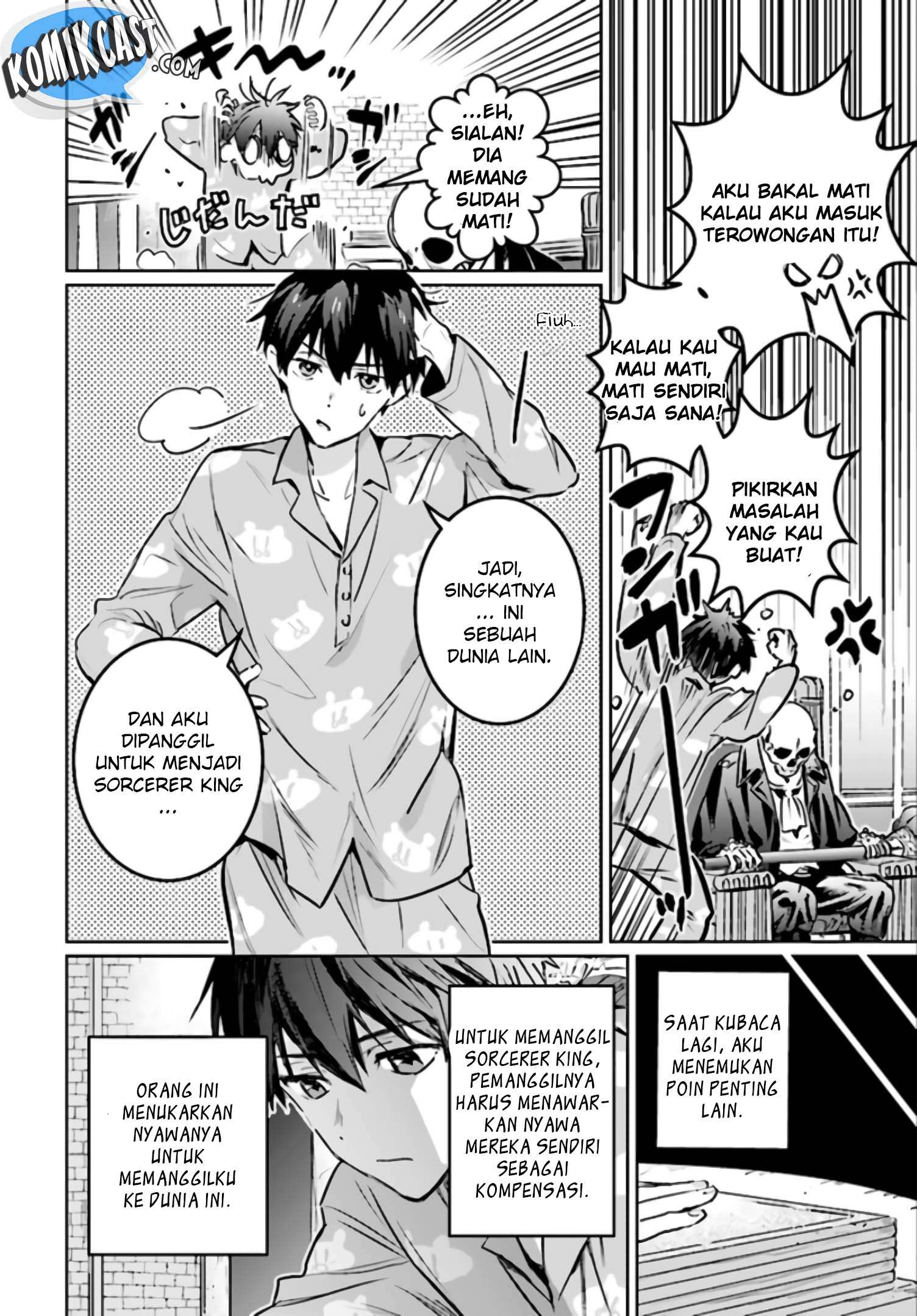 The Sorcerer King of Destruction and the Golem of the Barbarian Queen Chapter 1 Gambar 28