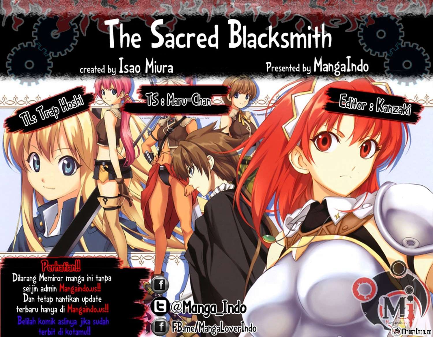 Baca Komik The Sacred Blacksmith Chapter 11 Gambar 1