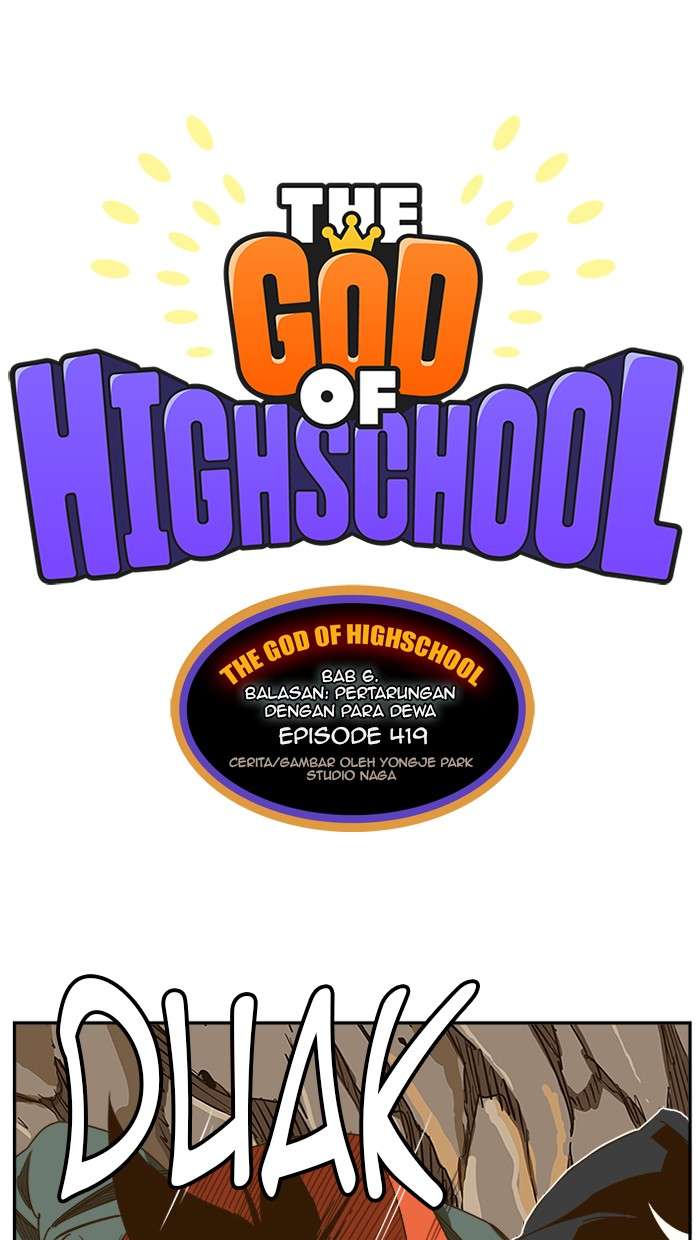 Baca Komik The God of High School Chapter 419 Gambar 1