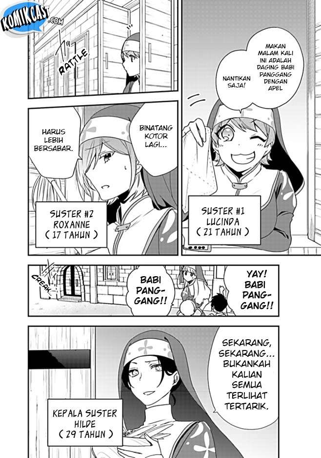 The Banished Villainess! Living the Leisurely Life of a Nun Making Revolutionary Church Food Chapter 1 Gambar 12