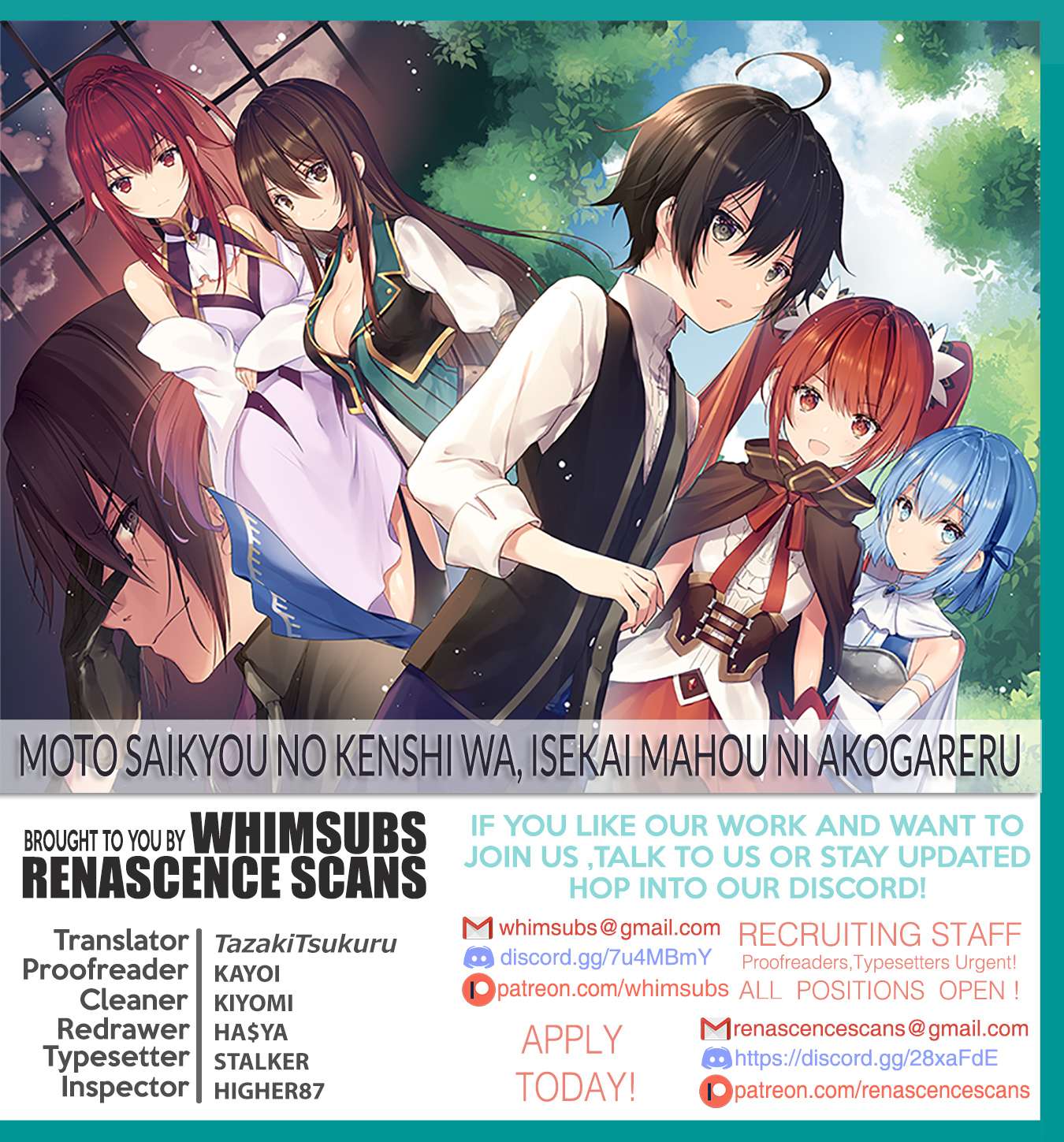 Baca  Moto Saikyou no Kenshi wa, Isekai Mahou ni Akogareru Chapter 3 Gambar 2