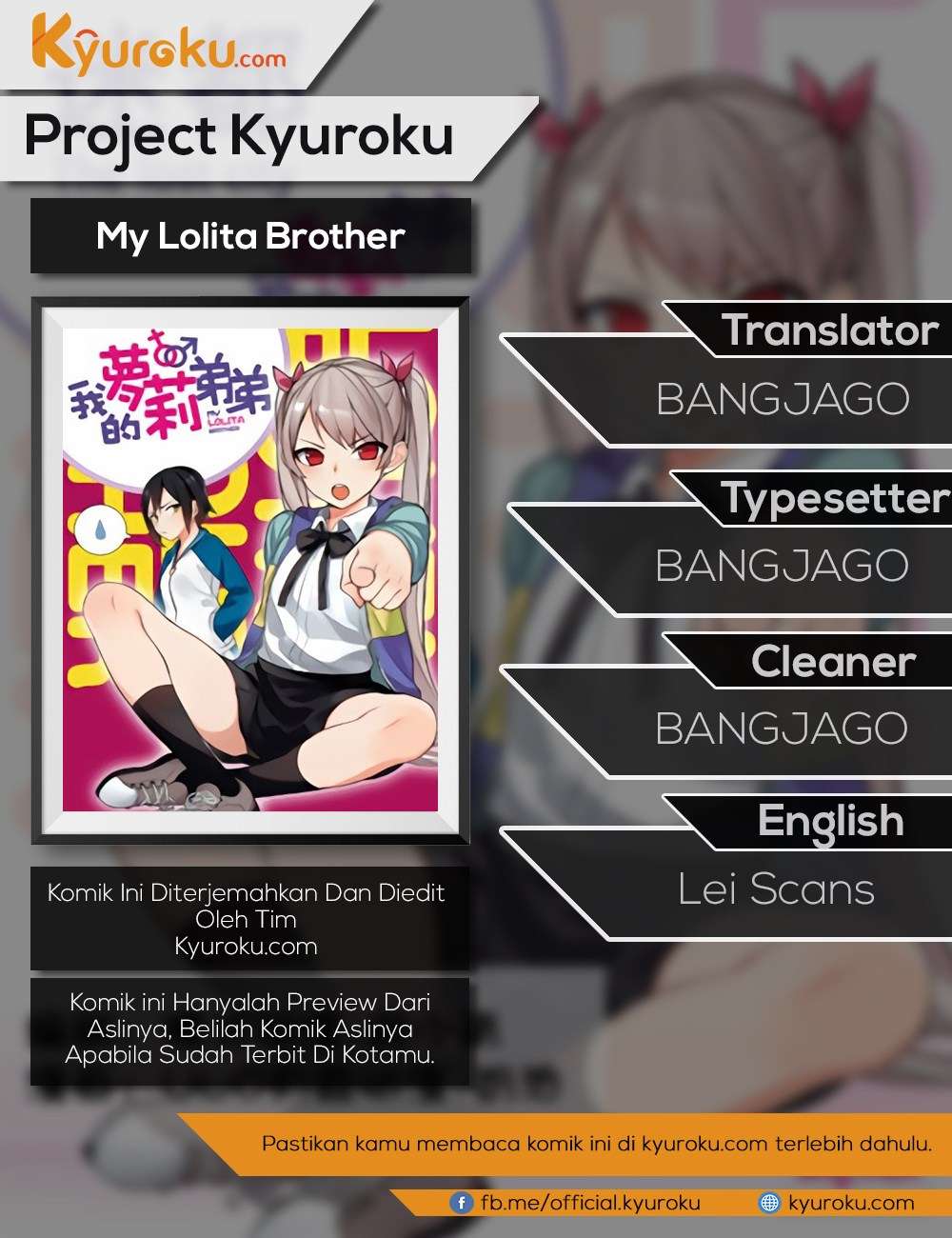 Baca Komik My Lolita Brother Chapter 4 Gambar 1