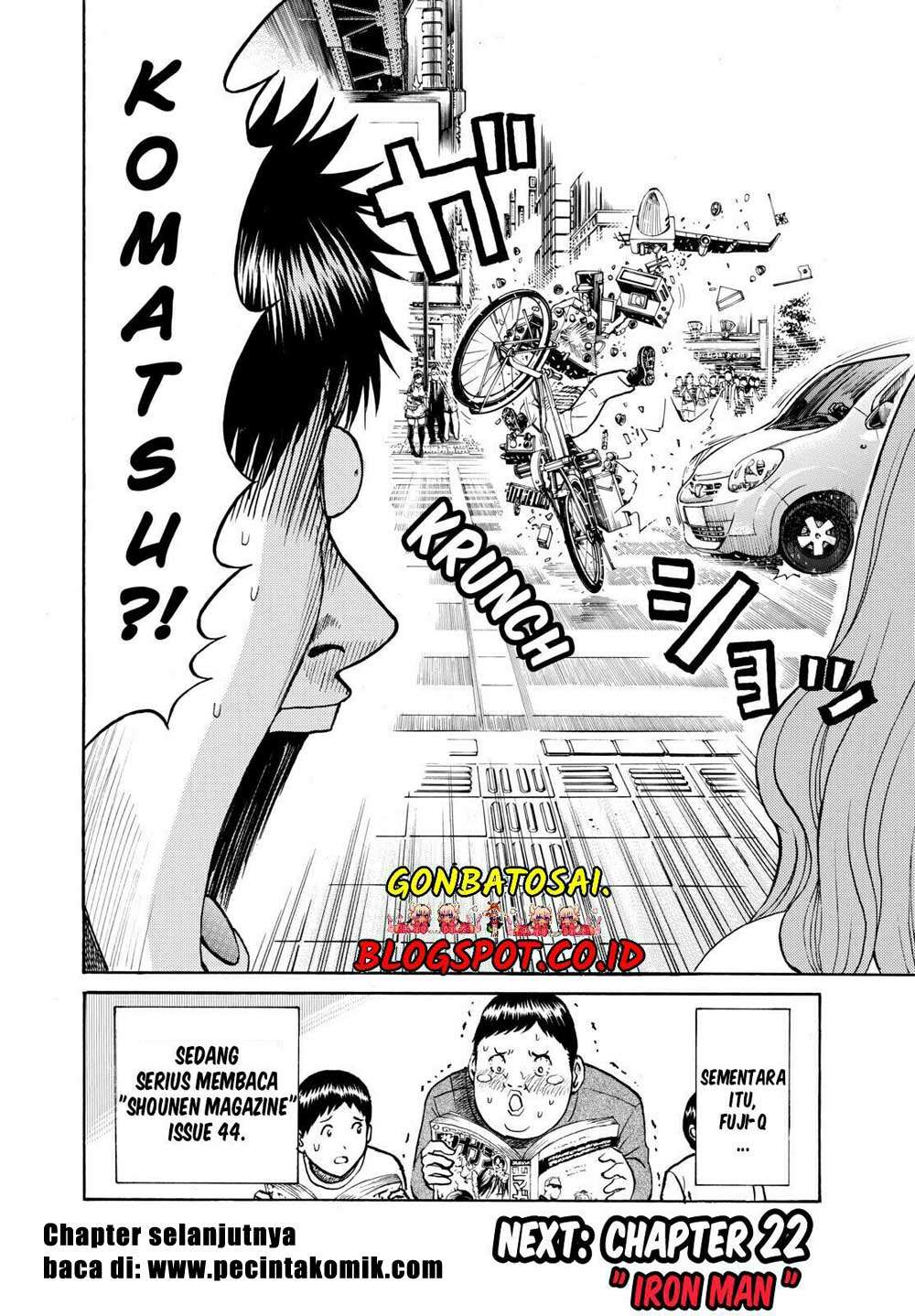 Wagatsuma-san wa Ore no Yome Chapter 21 Gambar 22