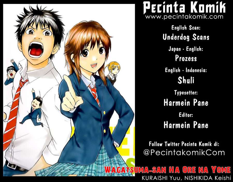 Baca Komik Wagatsuma-san wa Ore no Yome Chapter 15 Gambar 1