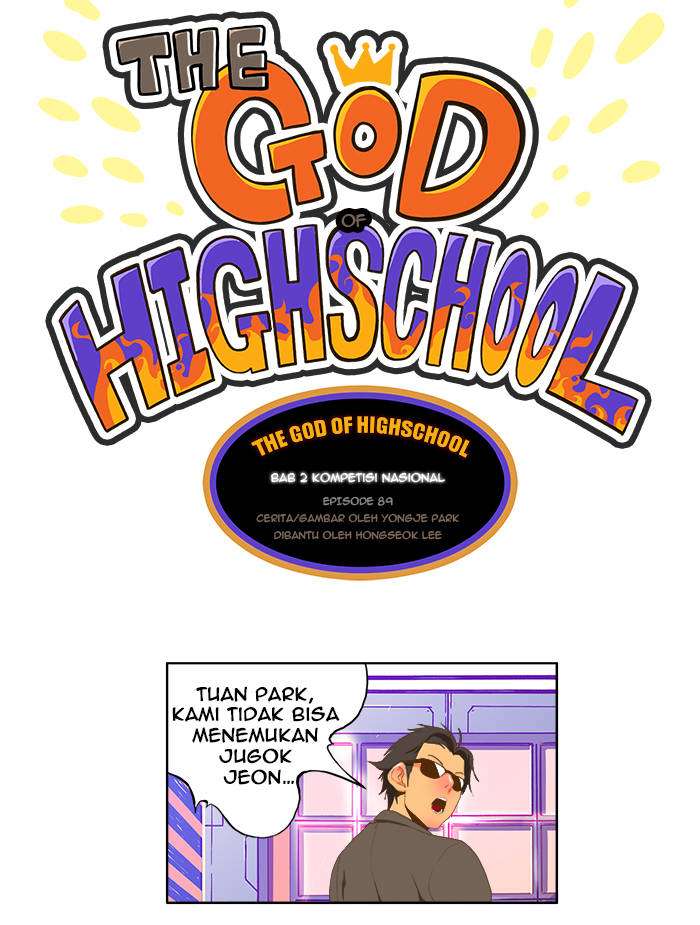 Baca Manhwa The God of High School Chapter 89 Gambar 2