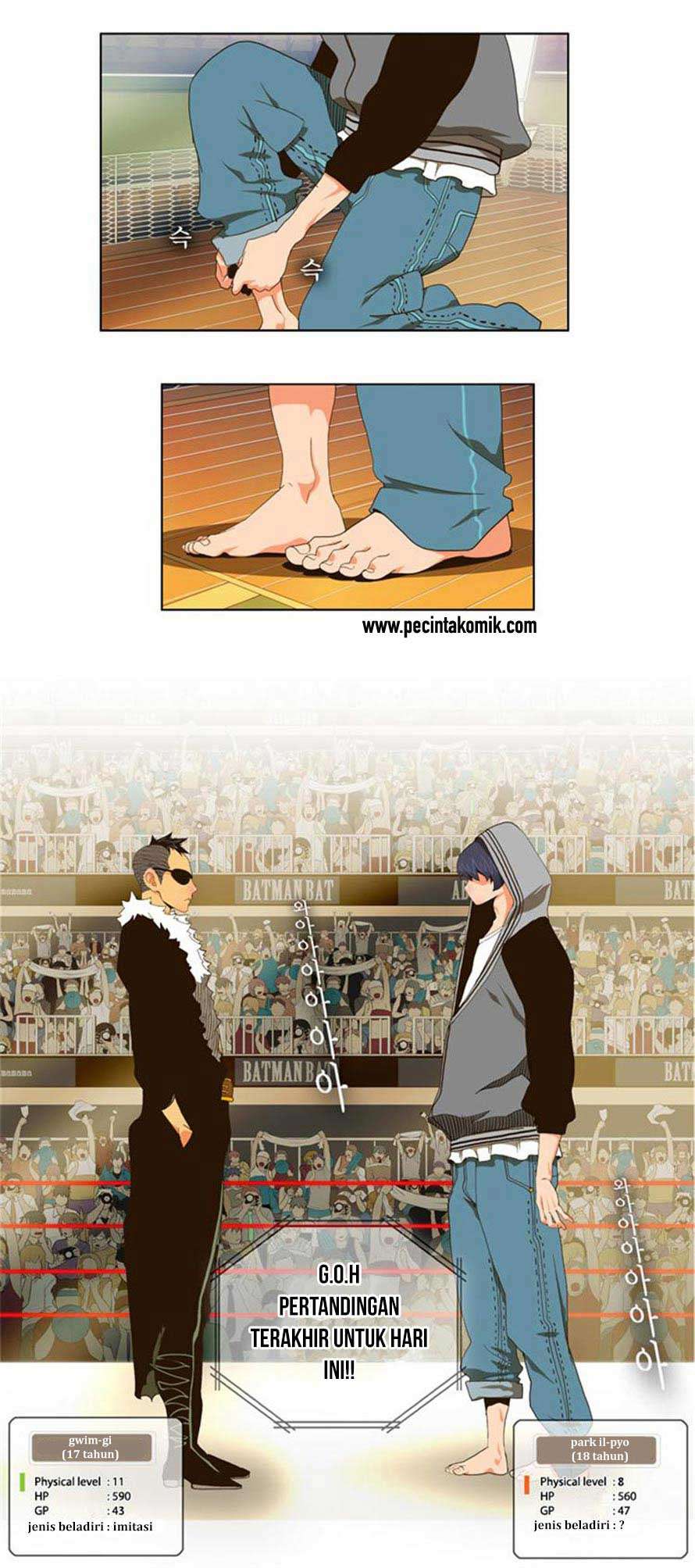 The God of High School Chapter 57 Gambar 16