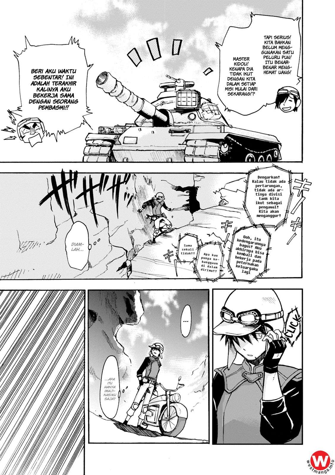 Mushikago no Cagaster Chapter 4 Gambar 13