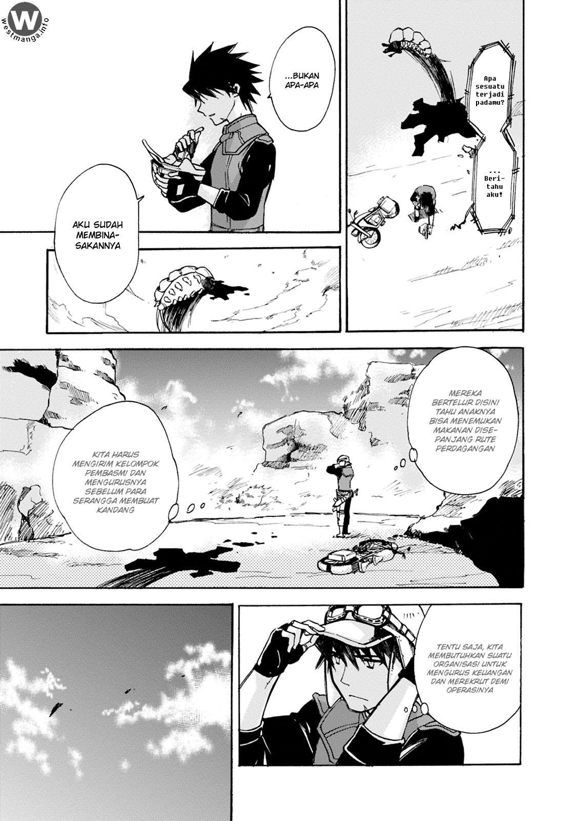 Mushikago no Cagaster Chapter 4 Gambar 17