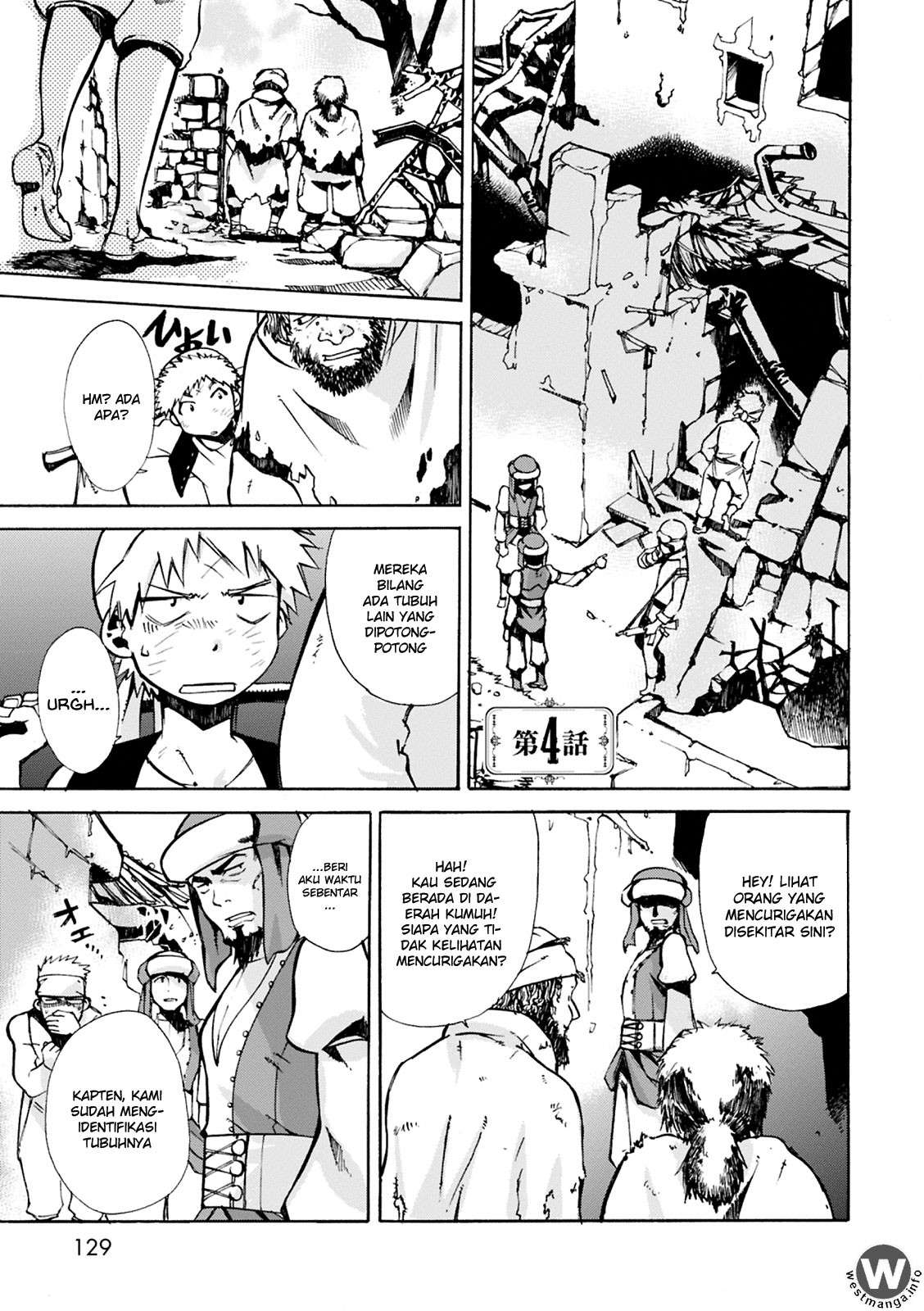 Baca Mushikago no Cagaster Chapter 4 Gambar 2