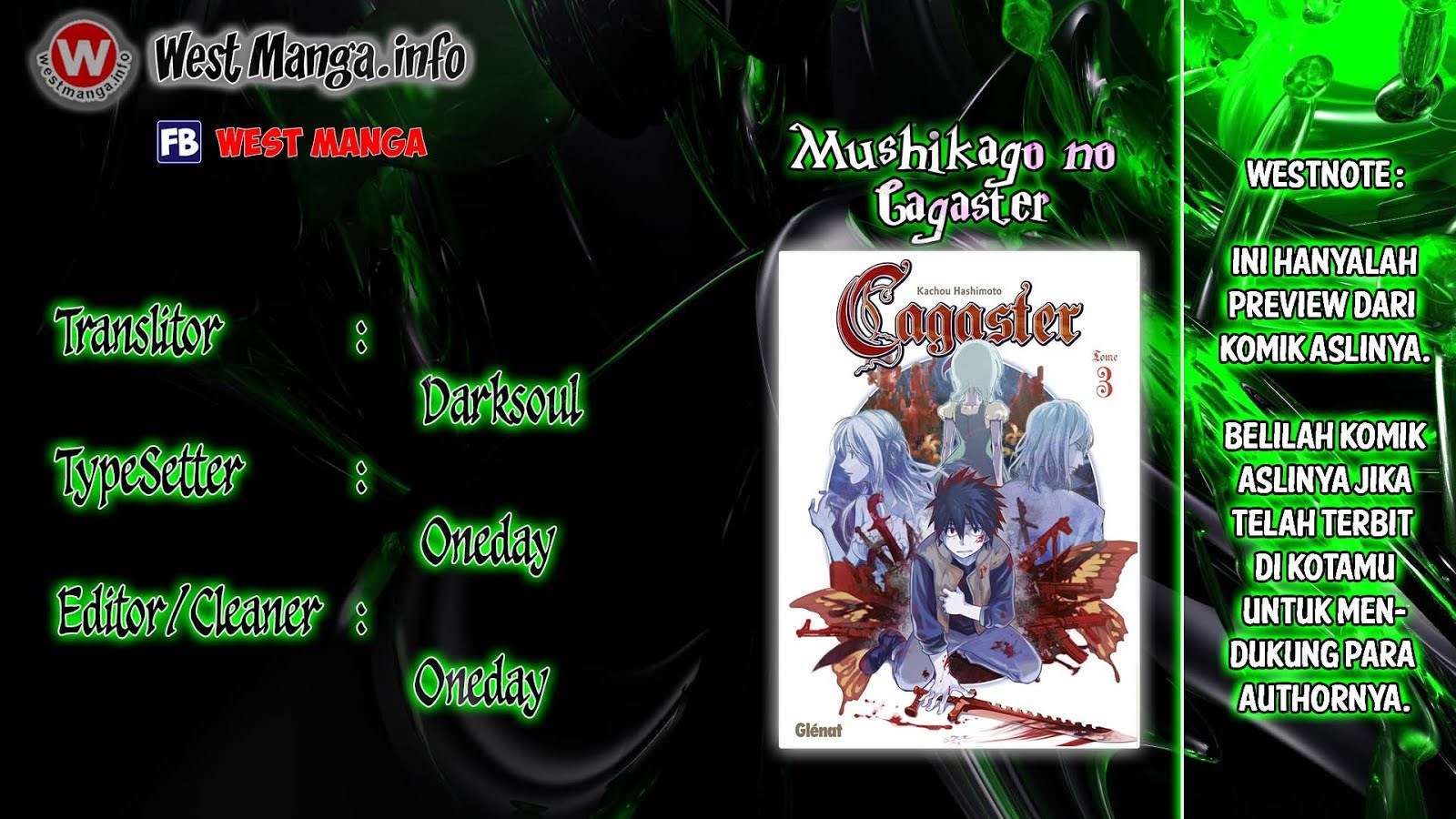 Baca Mushikago no Cagaster Chapter 2 Gambar 2