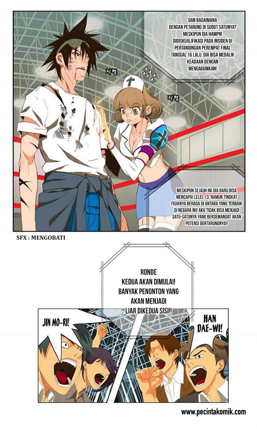 The God of High School Chapter 36 Gambar 4